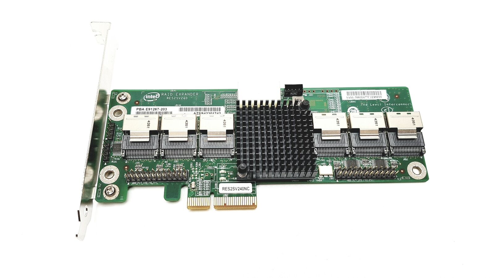 Intel RES2SV240 24-Ports 6G 6Gbps RAID Expander Server Adapter E91267-203