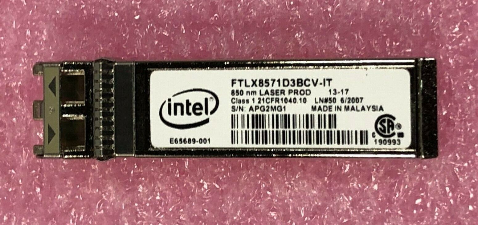 E65689-001 INTEL SFP+ 10GB TRANSCIEVER