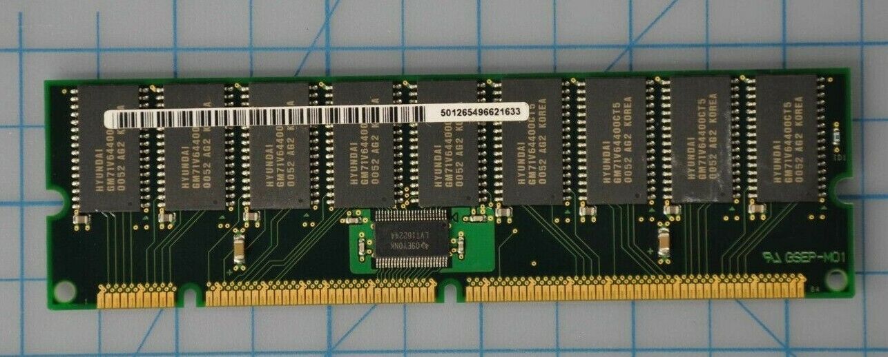 Hyundai 128MB SDRAM ECC PC-100 100Mhz Memory GMM77316370CHTG-5S