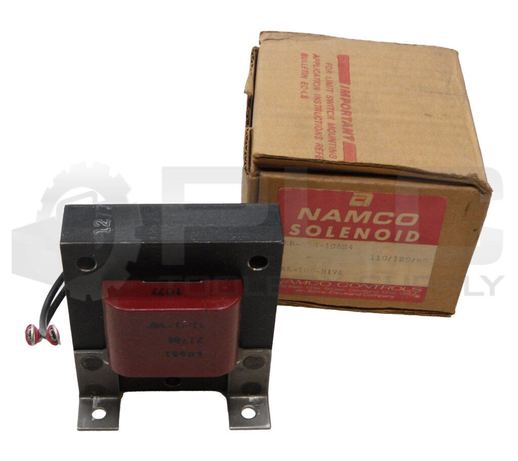 NEW NAMCO EB-550-10624 SOLENOID 110-120V 60HZ W/ EB551-7174 COIL *READ*
