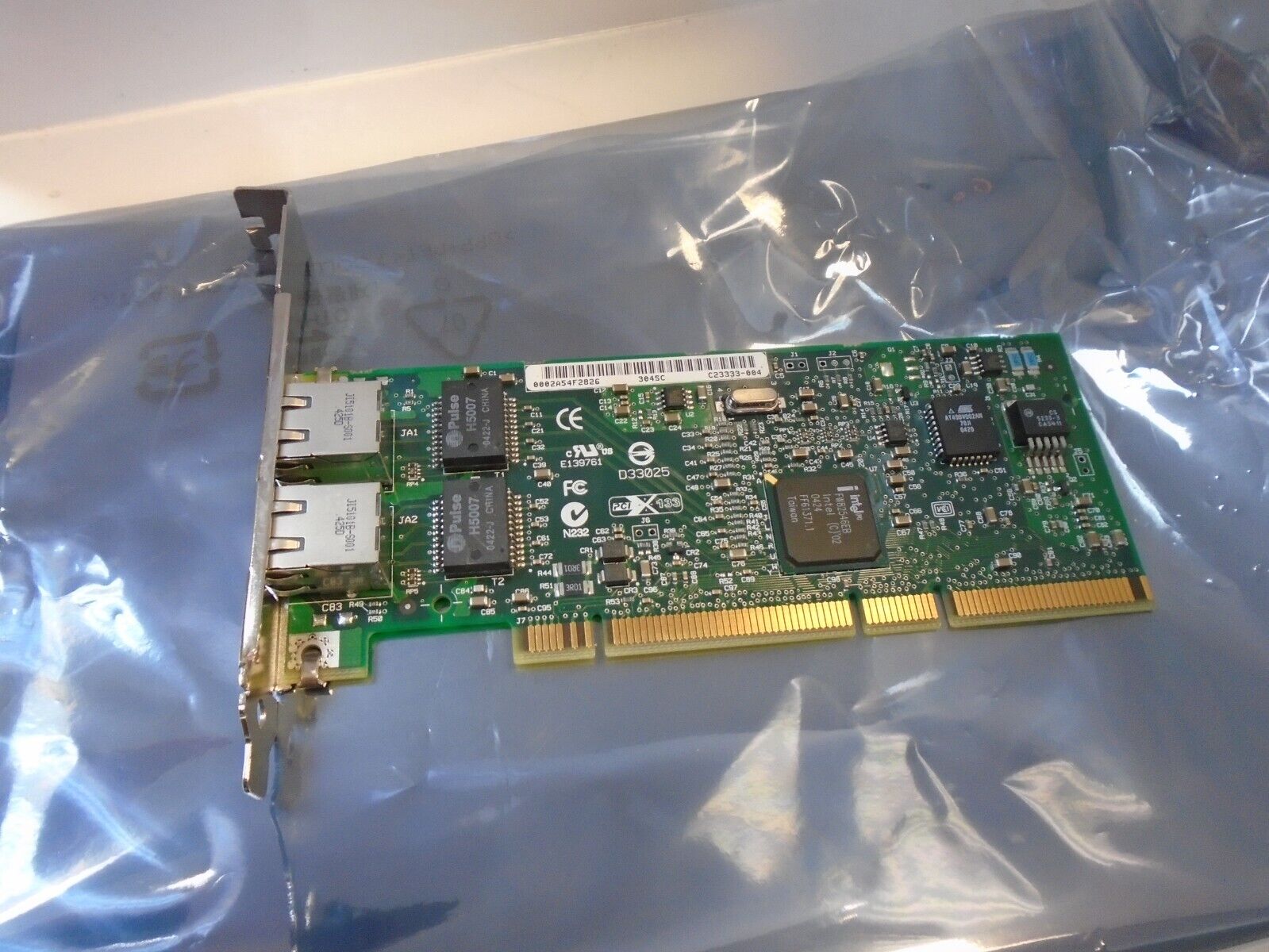 HP NC7170 PCI-X Dual Gigabit Ethernet Network Adapter Card 10/100/1000