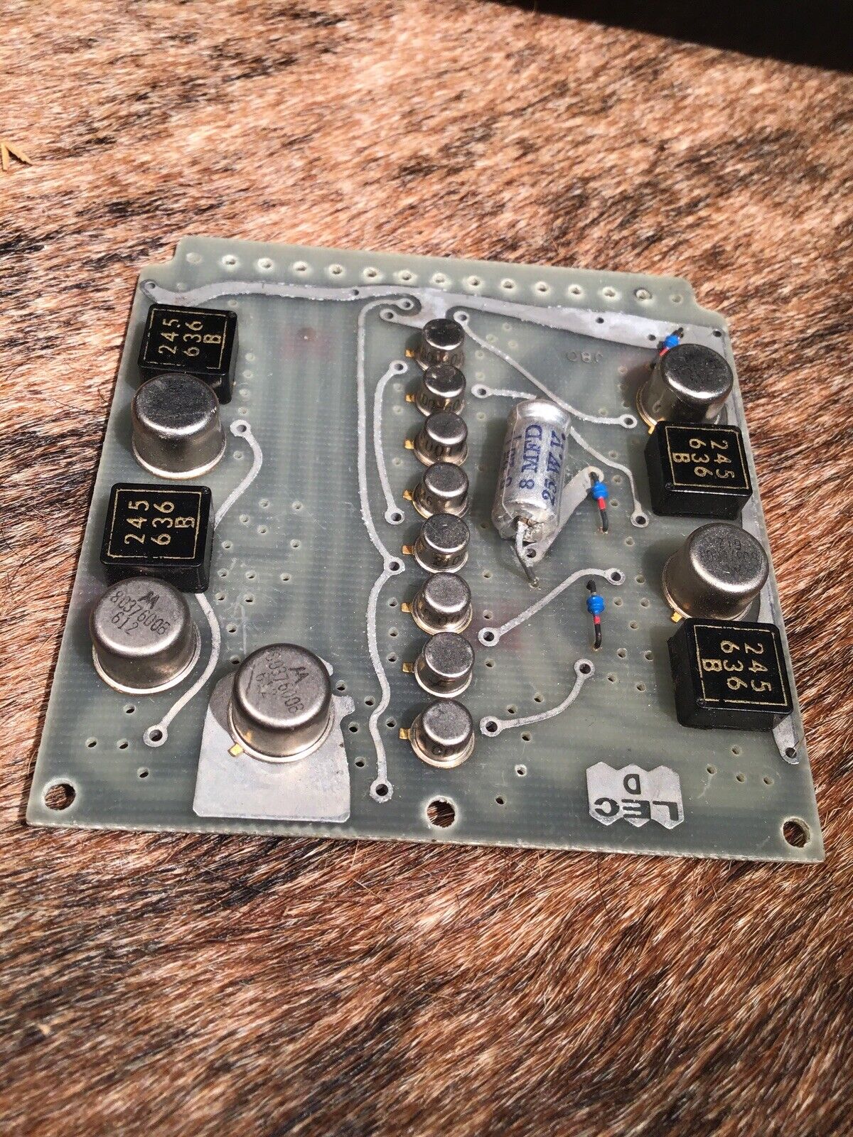 Vintage 1960s Control Data CDC ~ Circuit Board ~ Super Computer Module