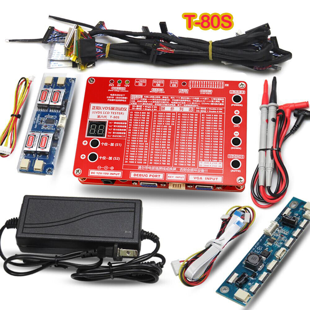 New T-80S Panel Test Tool LED LCD Screen Tester for TV/Computer/Laptop Repair