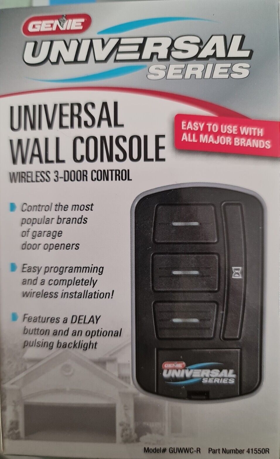 *BRAND NEW* - Genie Universal Wireless 3-Door Wall Console (GUWWC-R) 