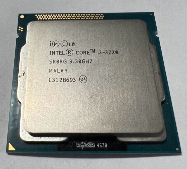 Intel Core i3-3220 CPU | 3.30ghz | Dual Core | LGA1155 | Good/Used Tested