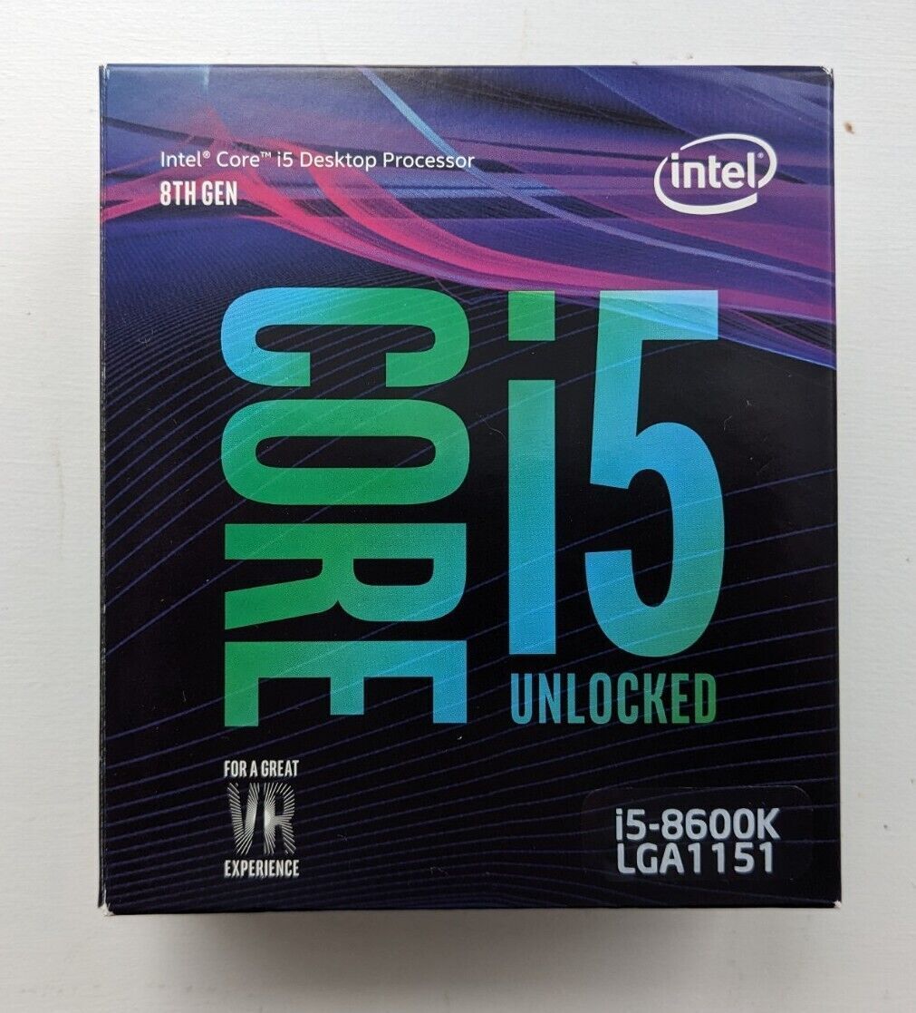 Intel Core i5-8600K 3.6 GHz LGA 1151 Hexa-Core Processor CPU BX80684I58600K