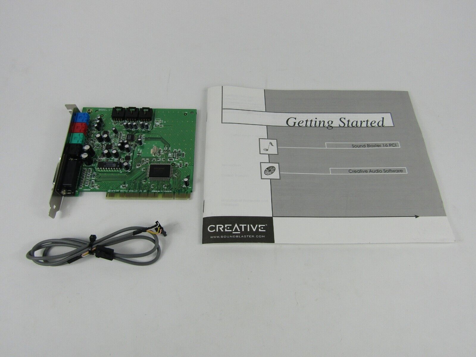 Vintage Creative Labs PCI CT4740 Sound Card for Retro Gamming