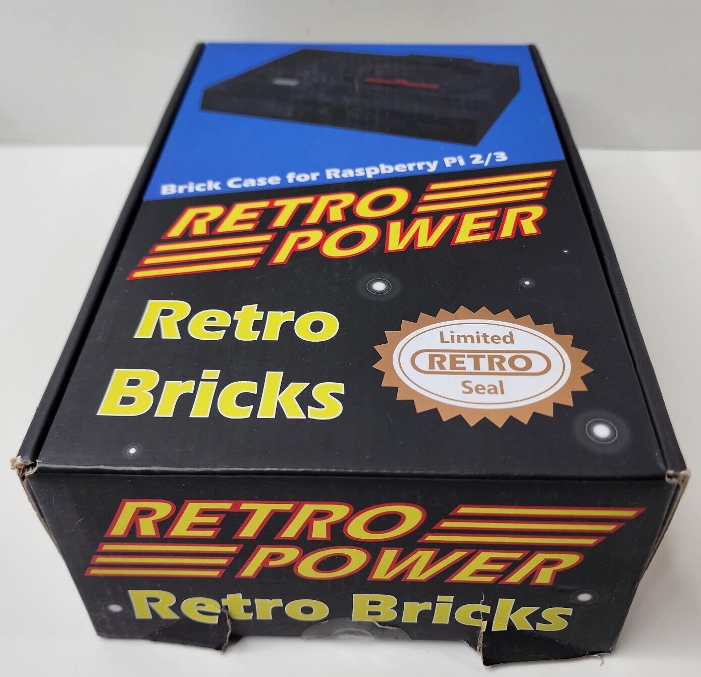 Retro Power - Retro Brick Case [Nintendo NES] for Raspberry Pi 2/3 -New/Open Box