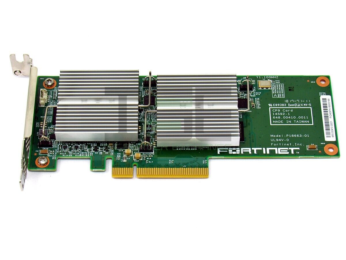 Fortinet CP9 Card (14592-1 / P18663-01) PCIe SPU Content Processor