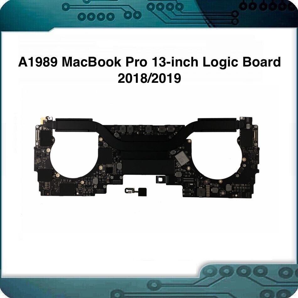 A1989 MacBook Pro 13-inch Logic Board 2.3 & 2.7GHz 2018/2019
