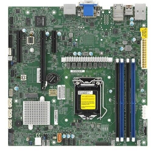 Supermicro MBD-X12SCZ-QF-B Q470 Motherboard S1200 H5 Max128GB DDR4 microATX