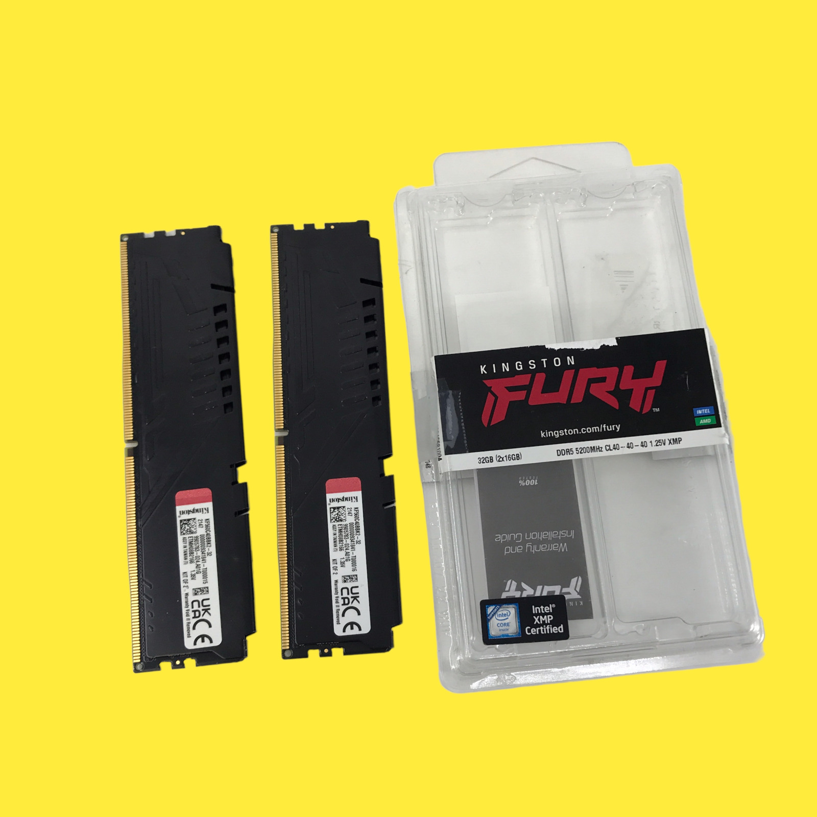 Kit of 2 Kingston FURY Beast 32GB (2x16GB) kf560c40bbk2-32 #190 z65/387