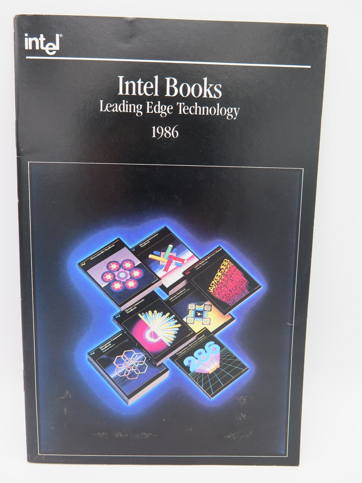 Vintage 1986 Intel Books Leading Edge Technology Catalog 8086 286 PC