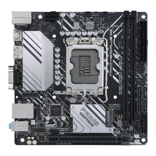 ASUS PRIME H610I-PLUS D4 LGA 1700(Intel 12th GenAndIntel vPro)mini ITX Motherboa