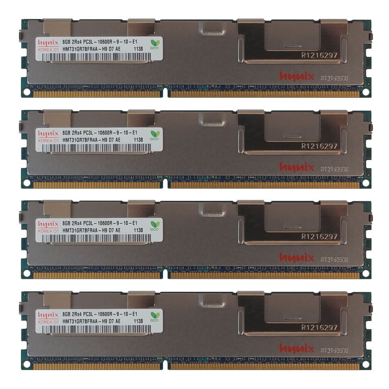 32GB Kit 4x 8GB DELL POWEREDGE R320 R420 R520 R610 R620 R710 R820 Memory Ram