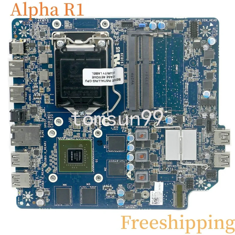 For DELL Alpha R1 Motherboard DH81M01 03V3TG 3V3TG LGA1151 DDR3 Mainboard