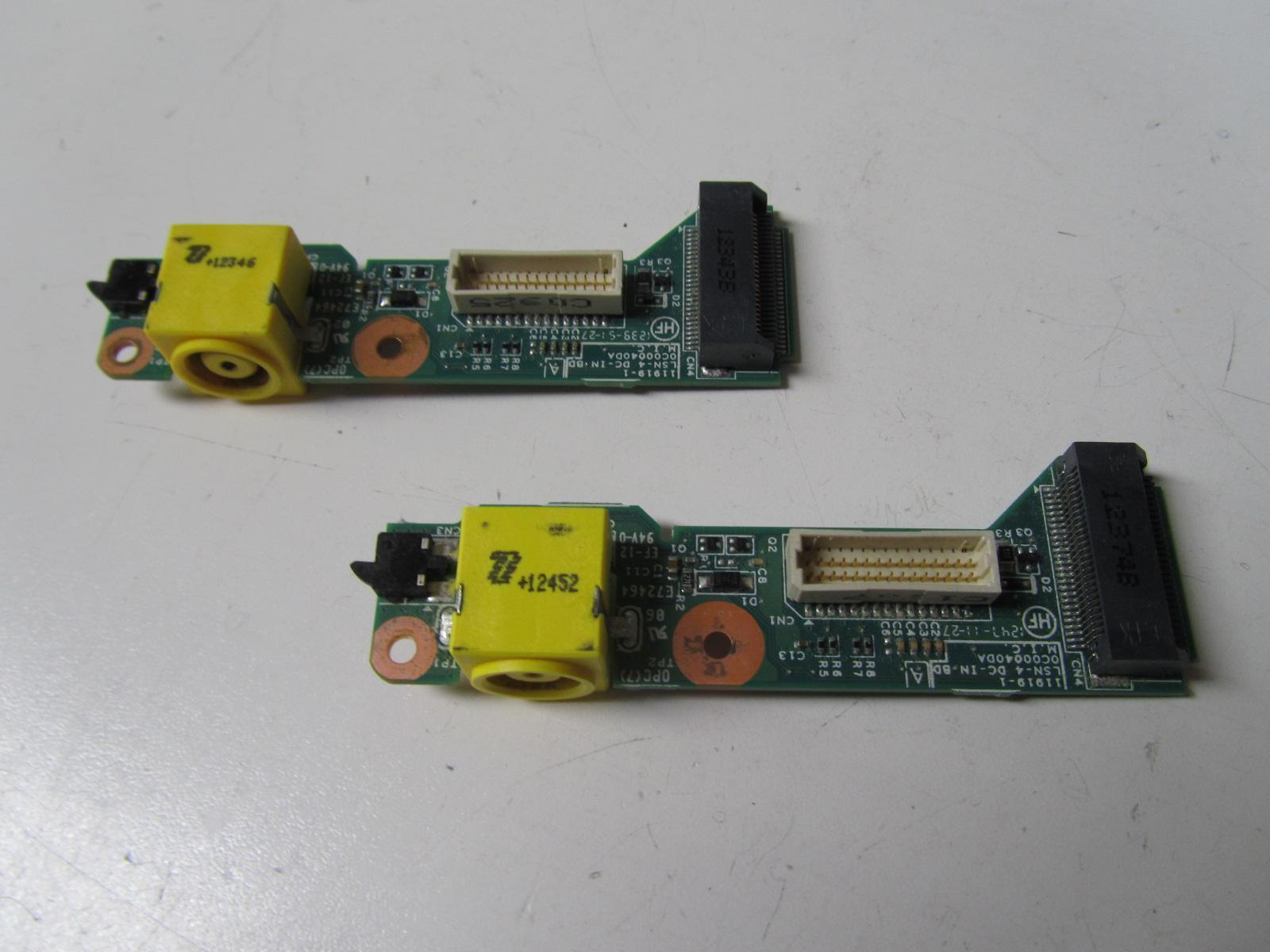 Lot 2 x DC-In Jack Boards for Lenovo ThinkPad T430s - 04W3997 - Tested