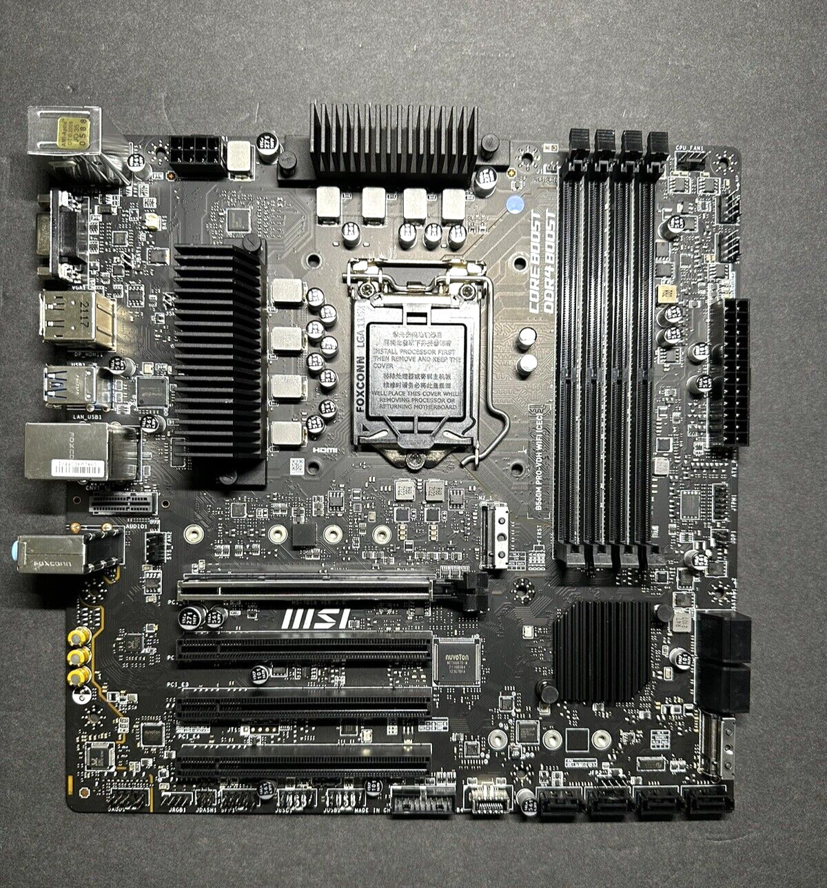 ASIS PARTS* MSI B560M PRO-VDH NO WIFI mATX Motherboard Intel Socket LGA1200 DDR4