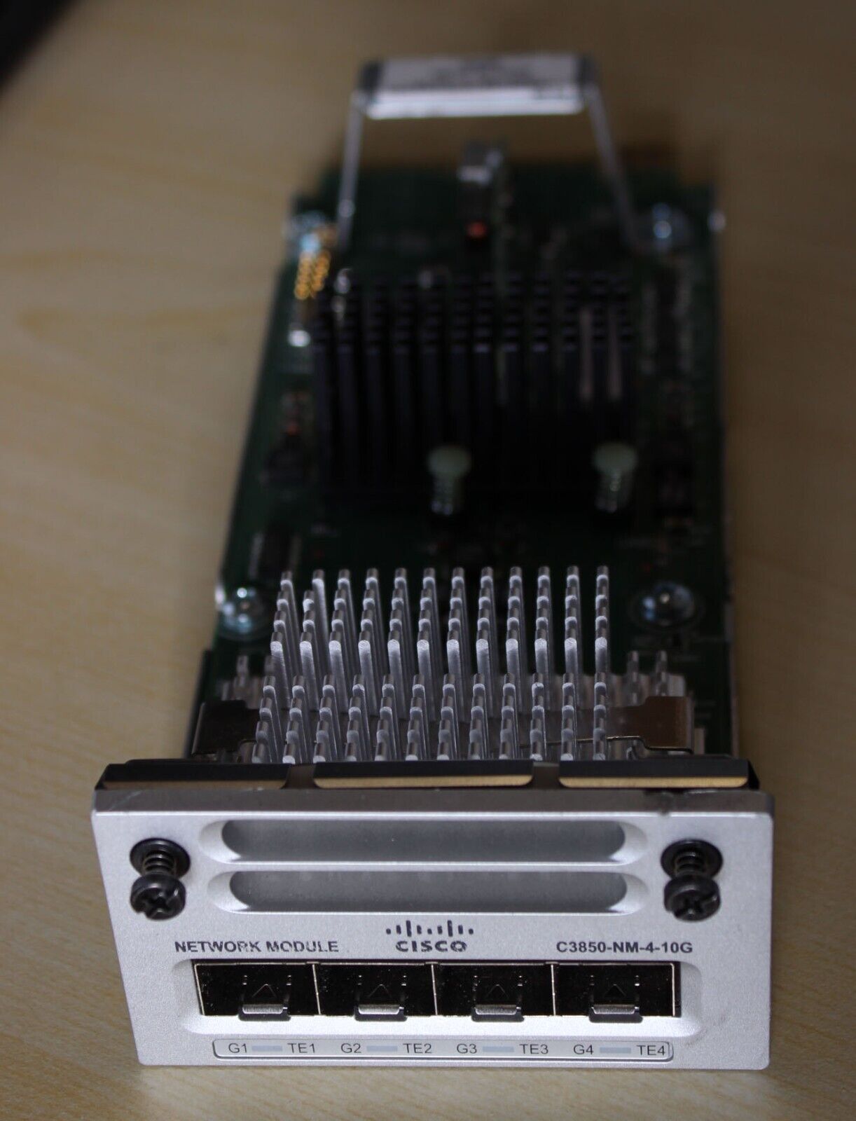 Cisco C3850-NM-4-10G  4-Port 10 Gigabit Ethernet Network Module 3850 Series