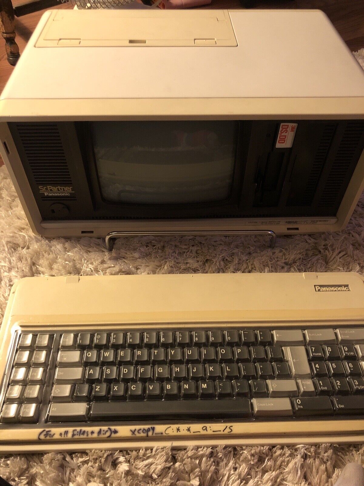 Vintage Computer Panasonic Sr. Partner