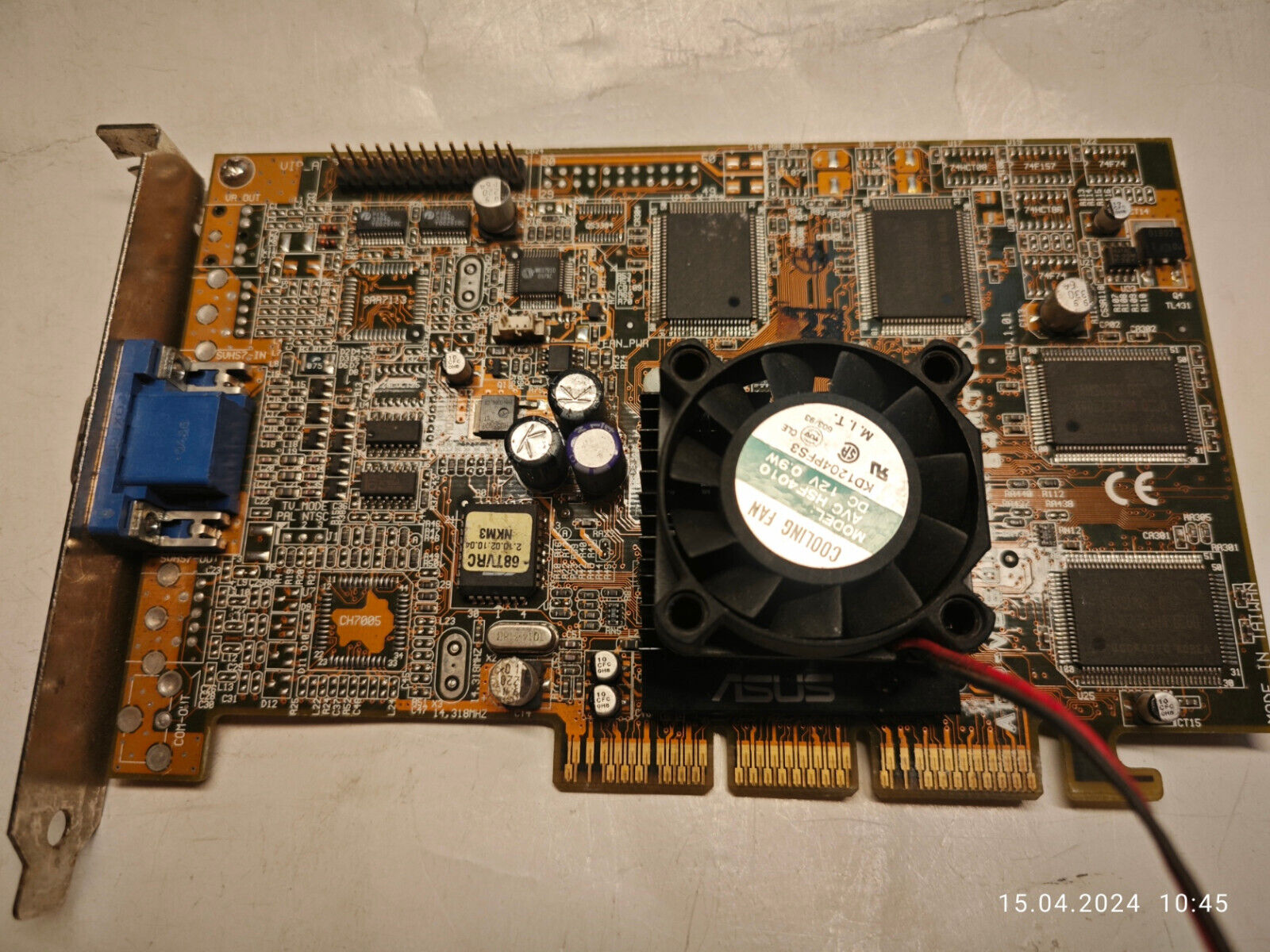 3D VGA Card ASUS AGP-V6600/32M DDR (TVR) GeForce 256 32 MB