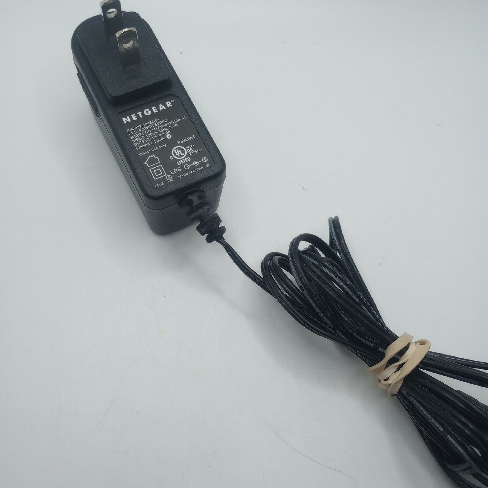 #Q) Netgear  I.T.E. POWER SUPPLY Adaptor Adapter MT12-4120100-A1 12V 1.0A