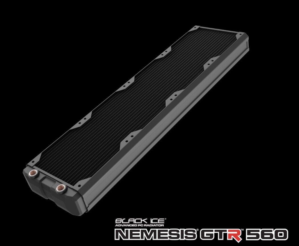 Hardware Labs Black Ice® Nemesis® GTR Radiator  560mm - Black Carbon