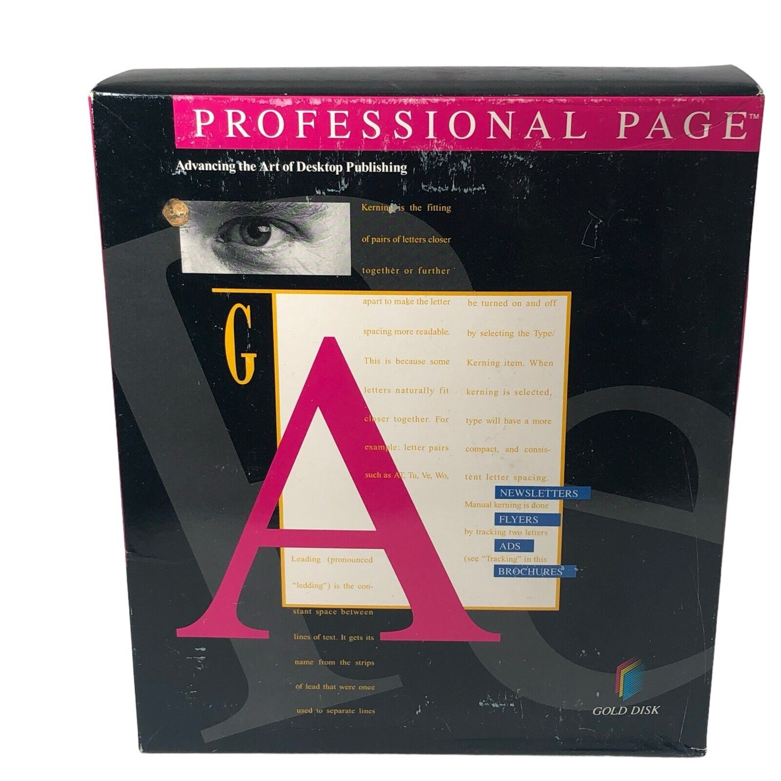 Amiga Professional Page VTG Publishing Software w/ VHS