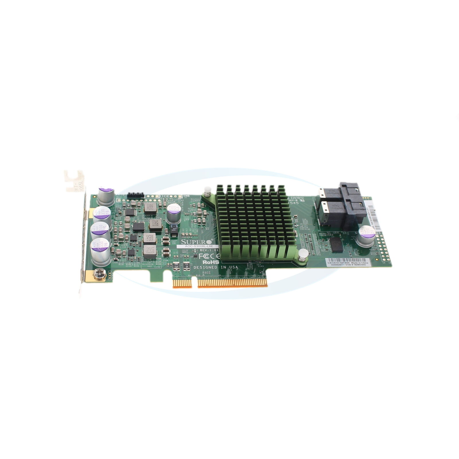 SuperMicro AOC-S3008L-L8E 12GBPS8-Port HBA Internal SAS PCIE HBA Controller