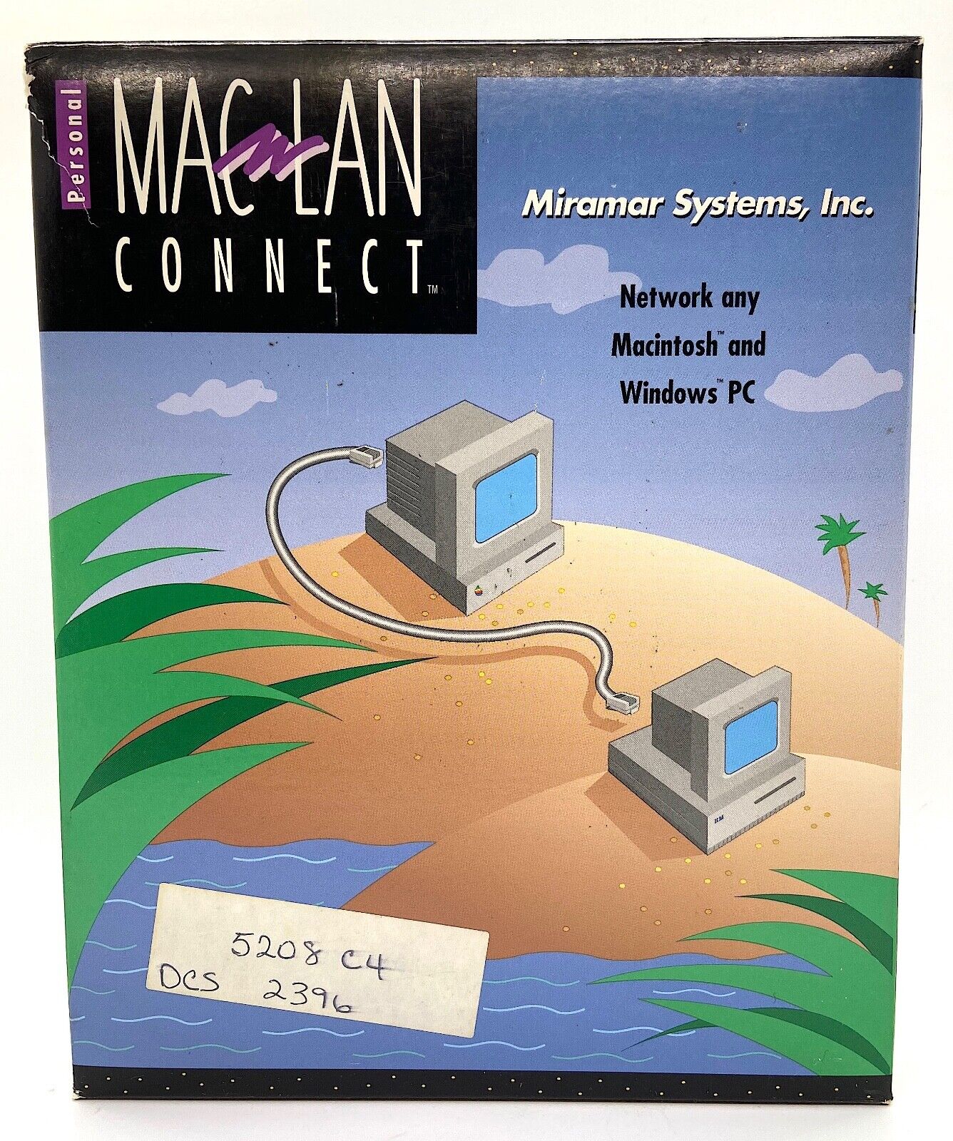 Vintage Miramar Systems MACLAN Connect Personal Windows/Mac File Sharing & Print