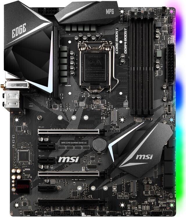 MSI MPG Z390 GAMING EDGE AC LGA 1151 Intel Motherboard