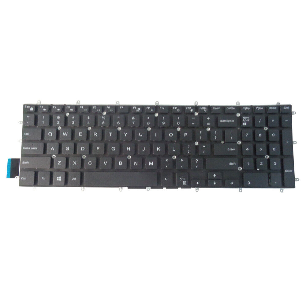 Dell Inspiron 7566 7567 Non-Backlit US Keyboard - w/ White Letters