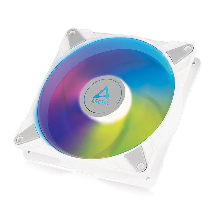 ARCTIC P14 PWM PST A-RGB Case Fan 140 mm PWM Optimised for Static Pressure White
