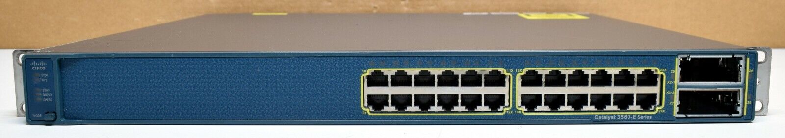 Cisco Catalyst 3560-E | WS-C3560E-24TD-S V01 | 24 Port GbE Network Switch