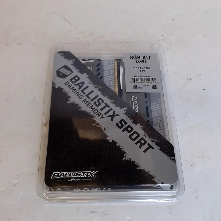 Crucial Ballistix Sport 2x4GB DIMM DDR4 2400 (PC4 19200) Memory