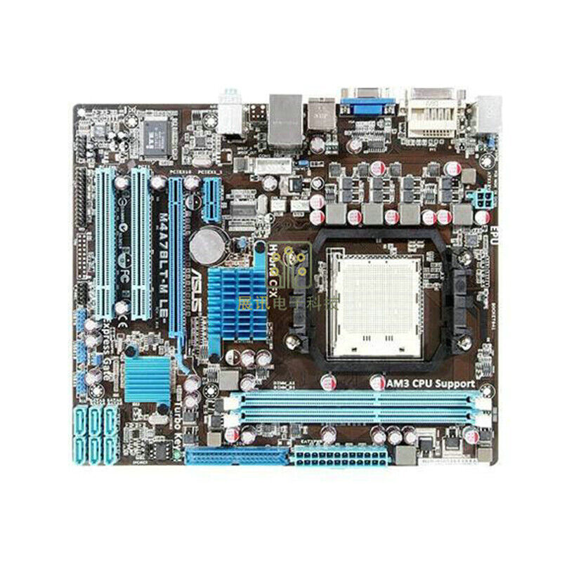 For ASUS M4A78LT-M LE AM3/AM3+ DDR3 Motherboard Tested