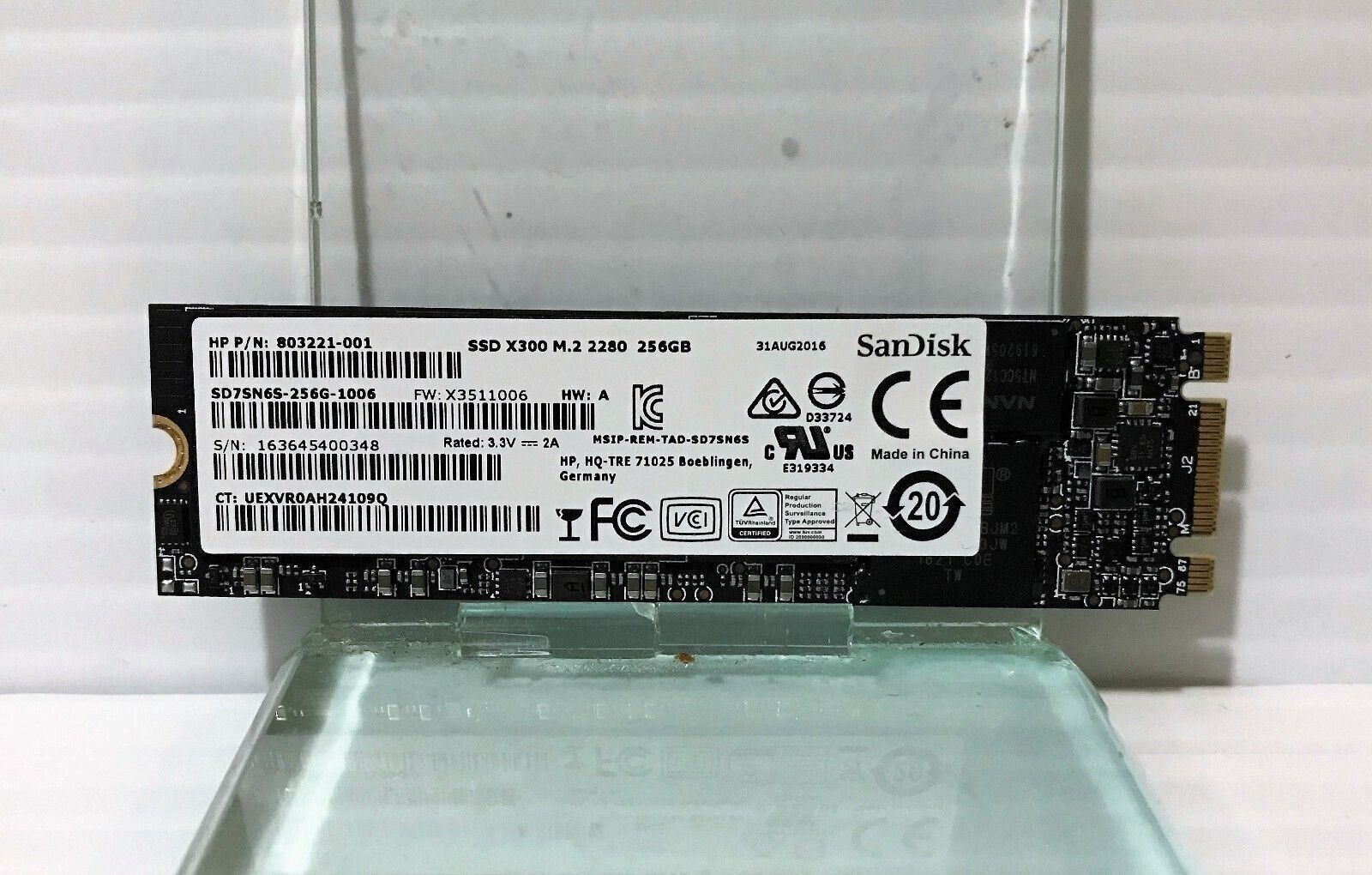 Genuine SanDisk SSD X300 M.2 2280 256GB SD7SN6S-256G-1006 60 DAYS WARRANTY