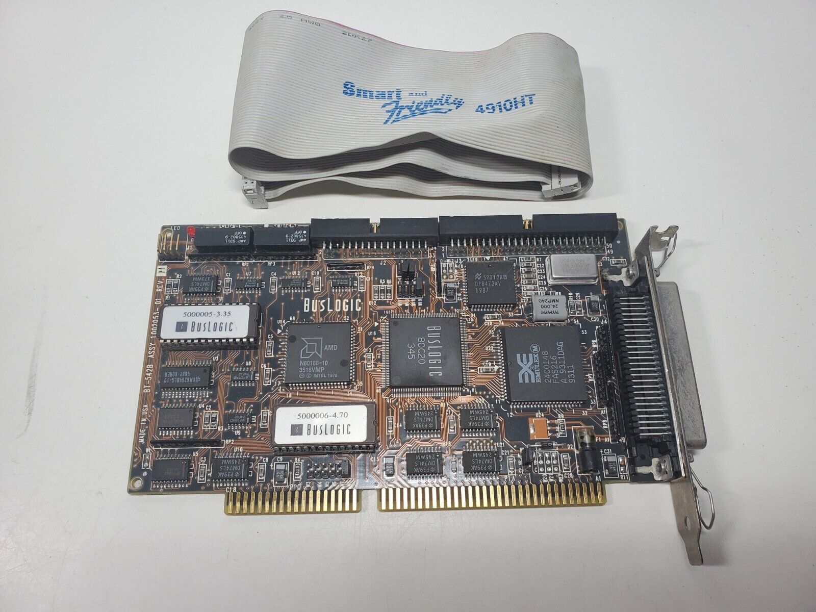 BusLogic BT-542B ISA SCSI Floppy Controller Card 1002053-01