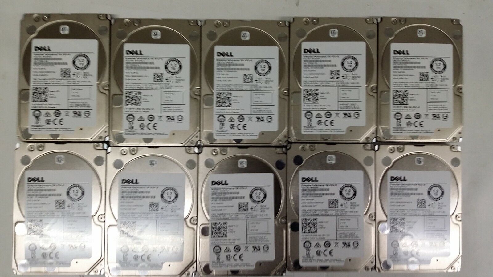 Lot of 10 Dell 36RH9  / Seagate ST1200MM0088 1.2TB 10K SAS Server  HDD 