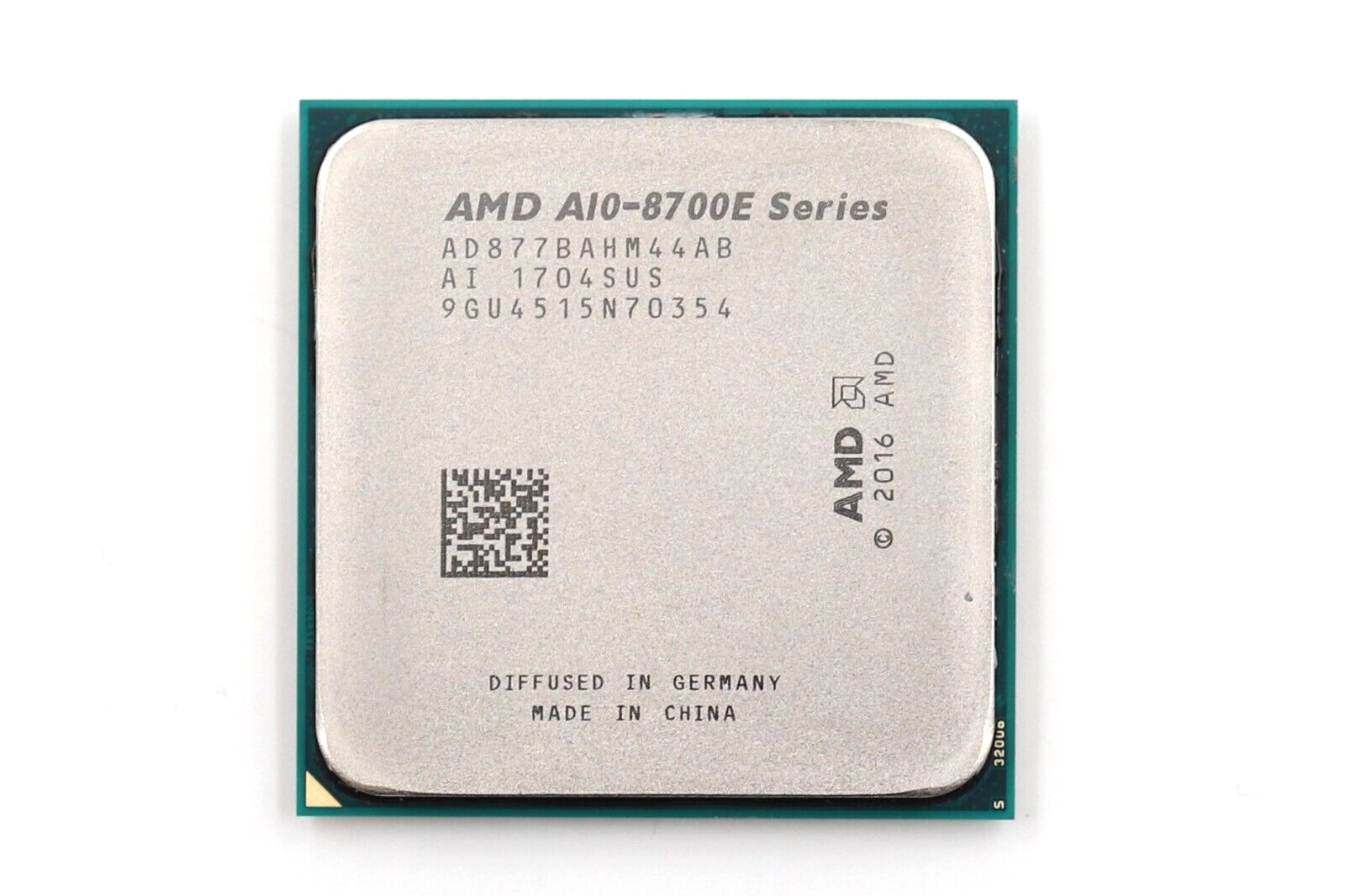 AMD A10-Series A10-8700E 2.80GHz Quad-Core Socket AM4 CPU P/N: AD877BAHM44AB