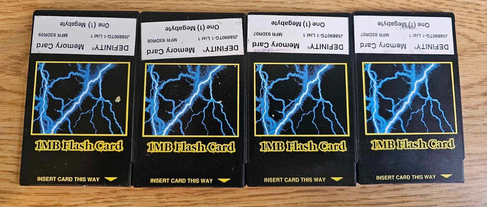 1x Vintage Rare ICMC v.4 Definity 1MB PCMCIA Memory Flash Card J58890TG-1 Linear