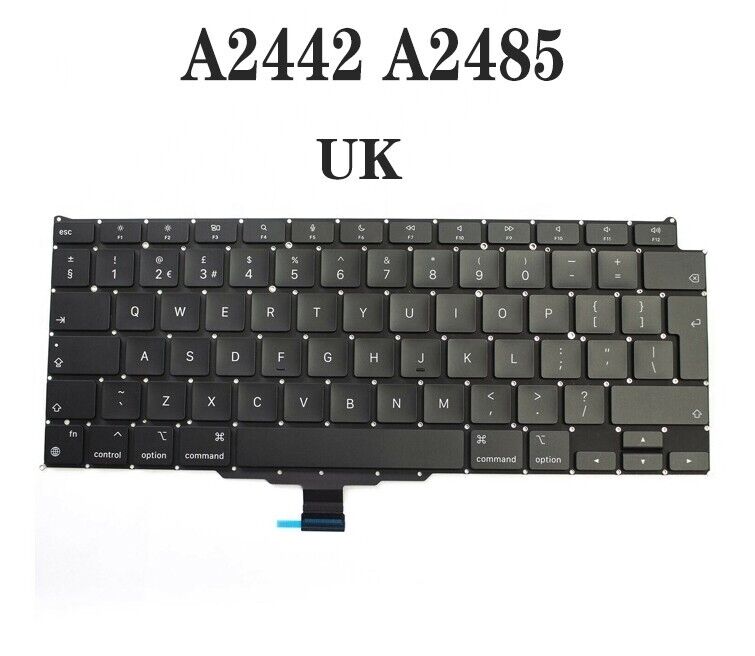 NEW Keyboard Replacement UK Layout For MacBook Pro 14\
