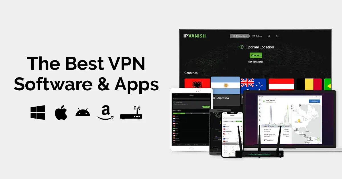 IPVANISH VPN / 1 Year