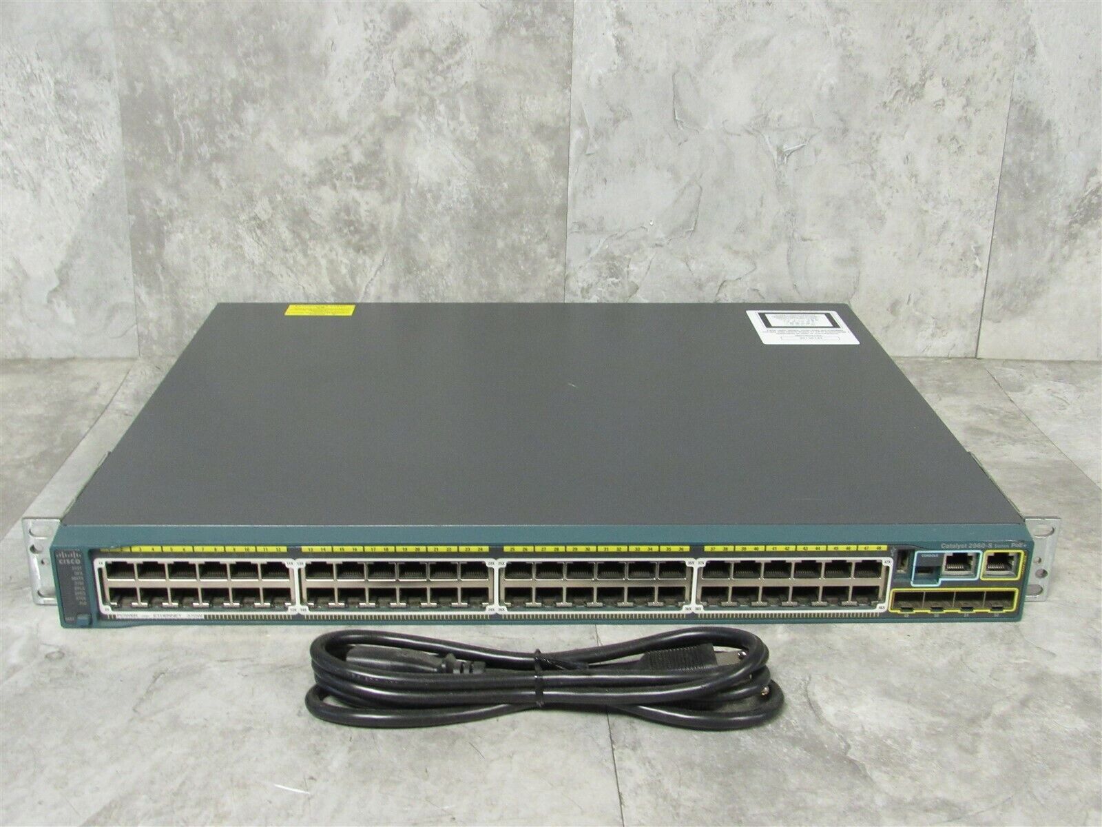 Cisco WS-C2960S-48LPS-L V03 48-Port Managed PoE Switch