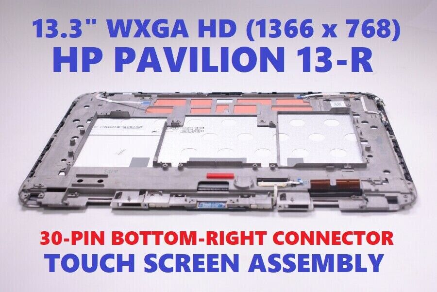 HP Split 13-R100DX X2 Detachable PC Touch Screen Digitizer Glass Lens Bezel