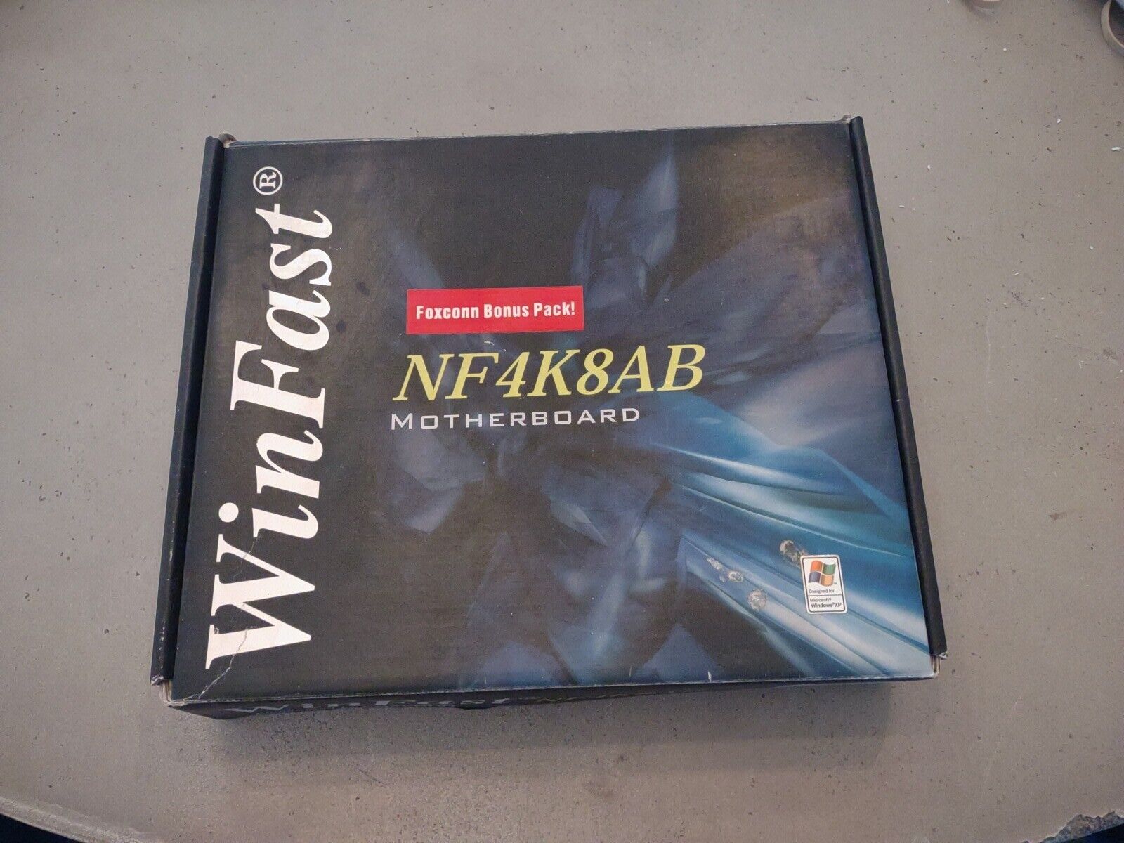 WinFast NF4K8AB-RS Foxconn Bonus Pack 754 AMD Motherboard Open Box Sealed Board 