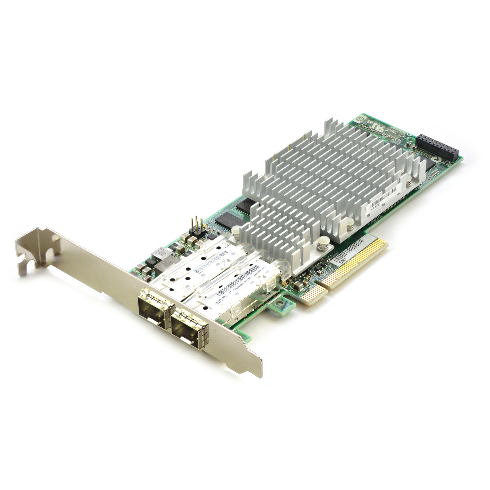 HP NC522SFP Dual-Port 10GB SFP+ PCIe Network Interface Adapter Full Height