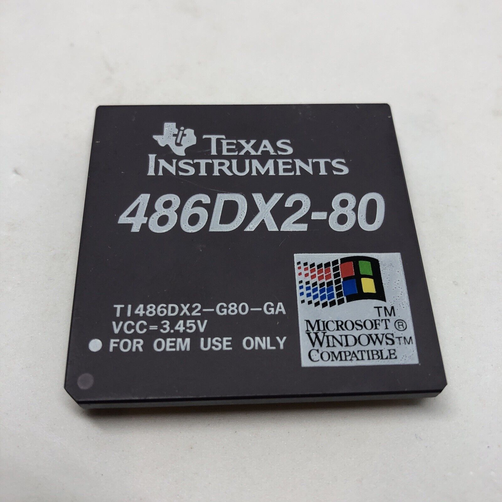 NEW 486 DX2/80 Texas Instruments Processor, 80MHz 486 DX2 80Mhz Rare Vintage G80