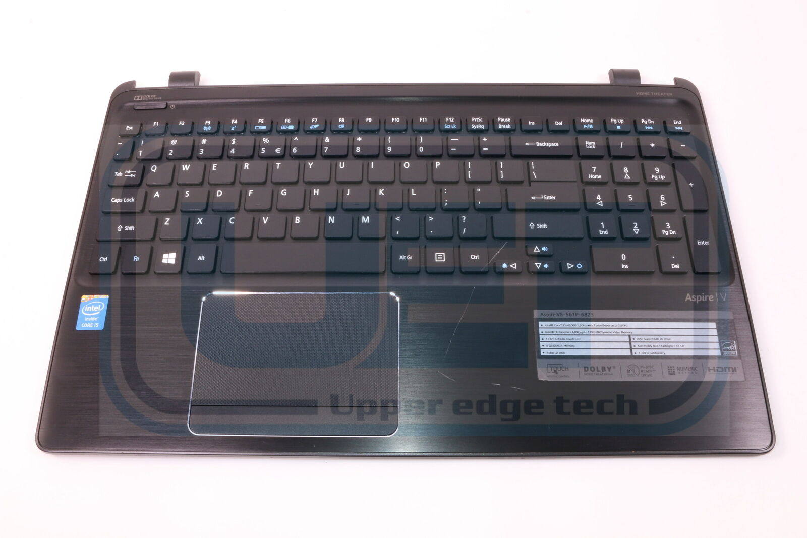 Acer Aspire V5-561P Laptop Palmrest 60.MK8N2.001 Grade B Tested Warranty