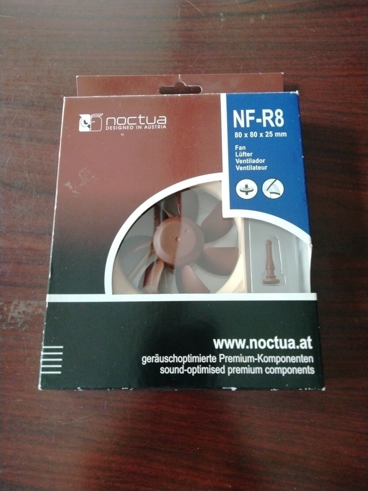 Noctua NF-R8 redux-1800 PWM High Performance Cooling Fan 4-Pin 1800 RPM 80mm ...